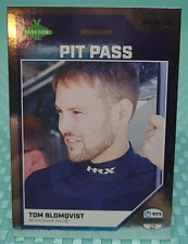 2024 Parkside Indy Car Indy Car Tom Blomqvist Pit Pass Foil Insert PP-TB comprar usado  Enviando para Brazil