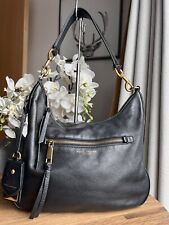 Marc Jacobs Black Pebbled Leather Hobo Shoulder Bag Handbag  til salgs  Frakt til Norway