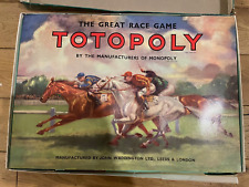 Vintage totopoly board for sale  CHELMSFORD
