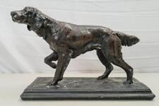 Used, Bronze Coated Plaster Irish Setter Figurine for sale  Shipping to South Africa