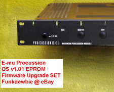 E-mu Procussion OS v1.01 EPROM Firmware Upgrade SET / New ROM Update Chips for sale  Canada