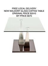 Waldorf glass coffee for sale  Apple Valley