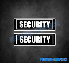 Security decal sticker for sale  Long Beach