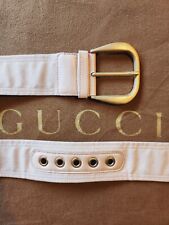 Gucci cintura tessuto usato  Gallarate