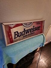 Placa de bar vintage original rara Budweiser cerveja caixa iluminada pub - 65cm X 24 cm, usado comprar usado  Enviando para Brazil