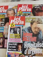 Magazines paris johnny d'occasion  Origny-Sainte-Benoite