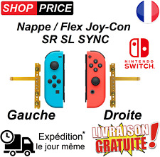 Nappe bouton Nintendo SWITCH SR/SL SYNC manette joy-con flex joycon ruban d'occasion  Fenain
