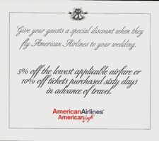 American airlines wedding for sale  USA