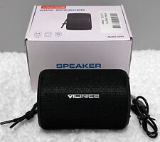Used, Vilinice Black Wireless Indoor/Outdoor Waterproof USB-C Bluetooth Mini Speaker for sale  Shipping to South Africa