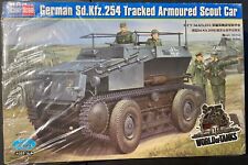 HobbyBoss Alemán Sd.Kfz.254 Coche Blindado Scout Rastreado 82491 1/35 Nuevo en Caja Kit Modelo, usado segunda mano  Embacar hacia Argentina