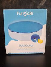 FunSicle 14-15ft Round Above Ground Pool Cover--Fits Metal Frame Pools for sale  Shipping to South Africa