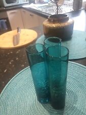 Teal bud vases for sale  CARLISLE