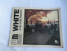 1980 White 2-45 2-62 tractor brochure for sale  Canada