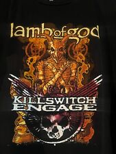 Camiseta 2013 Lamb Of God Kill Switch Engage Metal Band Tour tamanho G concerto comprar usado  Enviando para Brazil