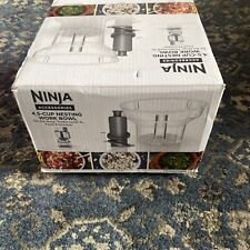 Kit de tigela de trabalho Ninja Professional processador de alimentos 4,5 xícaras aninhamento,, usado comprar usado  Enviando para Brazil