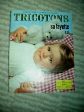 Tricotons layette 1974 d'occasion  Strasbourg-