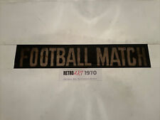Football match g0611 for sale  NOTTINGHAM