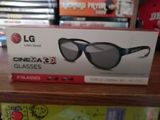 LG Cinema 3D Glasses AG-F310 Movie 2 Pack with Cleaning Cloth, used for sale  Shipping to South Africa