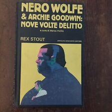 Nero wolfe archie usato  Milano