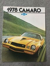 Chevrolet 1978 camaro for sale  WEYMOUTH