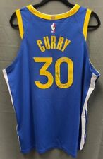 Usado, Camiseta deportiva firmada por Stephen Curry de los Golden State Warriors automática pegatina de PSA talla 52 segunda mano  Embacar hacia Argentina