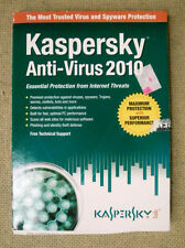 Kaspersky Anti-Virus 2010        , used for sale  Shipping to South Africa