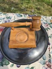 Wooden gavel stand for sale  BODMIN