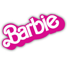 Pegatina de vinilo con logotipo de Barbie cortada a dar forma, usado segunda mano  Embacar hacia Argentina