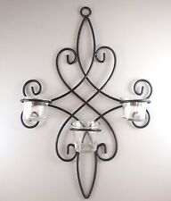 Curved sconce wrought for sale  Bourbon