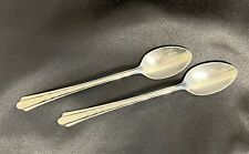 Vintage Set of 2 Stainless Steel Iced Tea Spoons EKCO Pattern EKS7 for sale  Shipping to South Africa