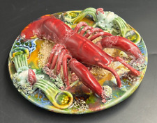 Majolica palissy langoustine for sale  CAMBERLEY