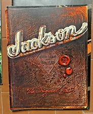 Jackson guitars catalog usato  Torino