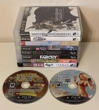 PlayStation 3 PS3 10 Game Lot (Borderlands, GTA, Batman, Farcry & more) Tested for sale  Shipping to South Africa