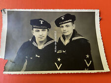 Foto, Wk2, zwei Matrosen der Kriegsmarine im Portrait (N)50516, gebraucht gebraucht kaufen  Jena