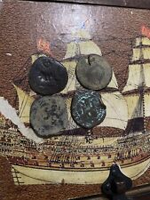 Lote de 4 Monedas Coloniales Maravedi Maravedi Maravedi Naufragio Pirata Años 1600 segunda mano  Embacar hacia Argentina