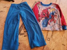 Juego de pijamas Spiderman talla 4/5 manga larga segunda mano  Embacar hacia Argentina