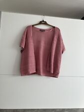 Pink knitted shrug for sale  LLANDUDNO JUNCTION