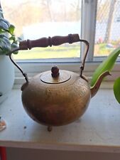 Antique brass teapot for sale  Holtsville
