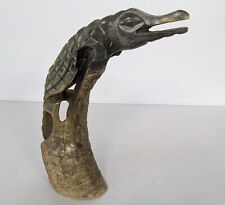 Vintage alligator sculpture for sale  MANCHESTER
