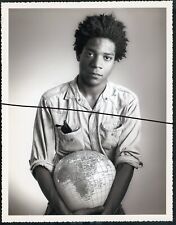 Vintage 80s barite photo barium 18x24cm Jean-Michel Basquiat Warhol 5, used for sale  Shipping to South Africa