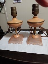 Pair vintage lamps for sale  Stockdale