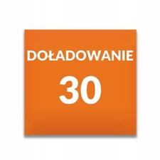 Doładowanie ORANGE 30 zł AUTOMAT 24/7 PL WYSYŁKA W 2 MINUTY na sprzedaż  PL