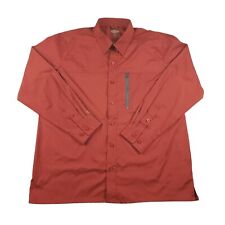 Camisa Dickies XL Masculina Be Cool Performance Roupa de Trabalho Elástica Externa Gorpcore Ferrugem, usado comprar usado  Enviando para Brazil