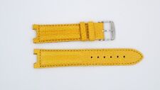 Cinturino pelle giallo usato  Monza
