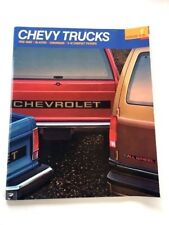 1990 Chevrolet Truck 90-page Brochure Catalog - Astro Van Blazer Suburban S-10 for sale  Shipping to United Kingdom