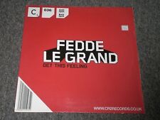 Fedde Le Grand ~Get This Feeling~12" Single~UK IMPORT~House/Electro~ENVIO RÁPIDO, usado comprar usado  Enviando para Brazil
