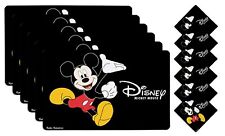 Disney Mickey Mouse PVC 6 piezas mantel de mesa de comedor con posavasos de té conjunto  segunda mano  Embacar hacia Argentina