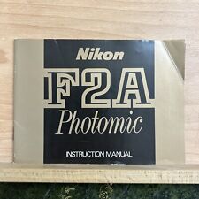 Nikon f2a photomic for sale  ST. AUSTELL