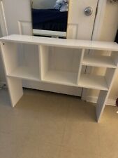 white desk shelf for sale  Tifton