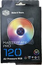 Cooler Master Pressão de Ar RGB Masterfan Pro 120 PC Ventilador de Caixa 120mm 1500RPM 0,16A comprar usado  Enviando para Brazil